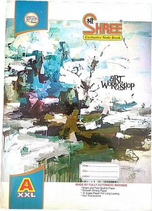 SHREE paper product A4 Notebook Ruled 304 Pages