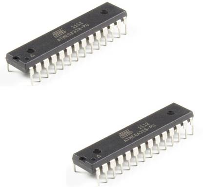 ScienceLab Technosolutions Set of 02 - [ Atmega238-PU DIP IC ] Educational Electronic Hobby Kit