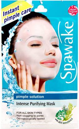 Spawake Pimple Solution Intense Purifying Mask- Value Pack (5pc) …