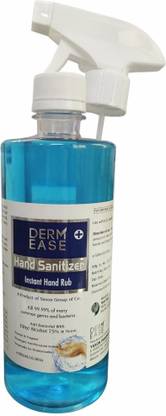 DERMEASE DERM EASE MIST TRIGER SPRAY  500ml Hand Sanitizer Bottle