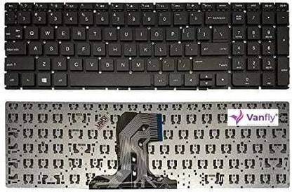 Vanfly Laptop Keyboard for HP Pavilion 15-AC ,15-AF, 15-AY, HP 250 G4, HP 255 G4, HP 256 G4 Series Internal Laptop-size Laptop Keyboard Compatible with Desktop, Laptop, Mac