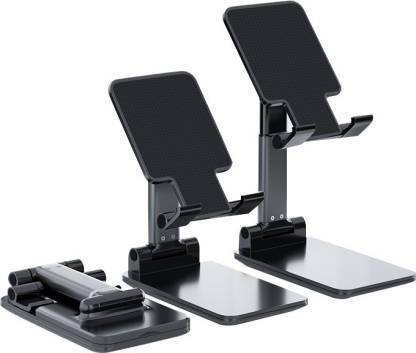 EFTSOON Adjustable and Foldable Desktop Phone Holder Stand for Phone Compatible with All Mobile Phone/Tablets for Desk, Bed, Table, Office, Video Recording, Home & Online Classes Mobile Holder Mobile Holder