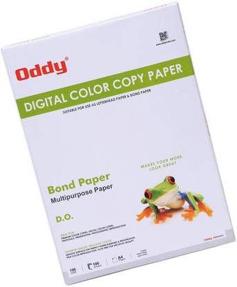 Oddy BOND/COPY PAPER unruled 210X297mm 100 gsm Bond Paper