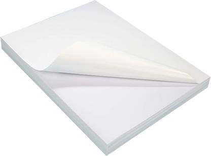 AryanEnt Non Tearable Sticker Paper for Multi-Purpose-20 Sheets in 1 Pack A4 120 micron Non Tearable Paper