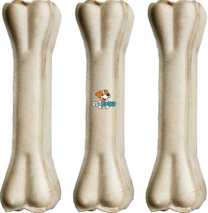 PET HOOD Dog Chew Bone 6 inch - 3 Pc Pack, Bones for Dogs, Dog Snacks Chicken Dog Chew