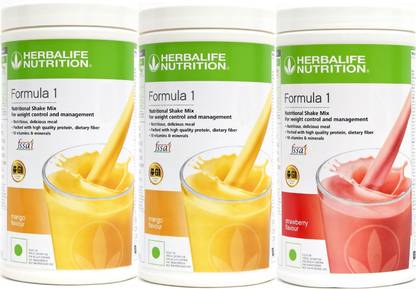 Herbalife Nutrition Weight Loss Combo Pack Formula 1 Shake Mix Flavor ( 3*500G ) Protein Shake