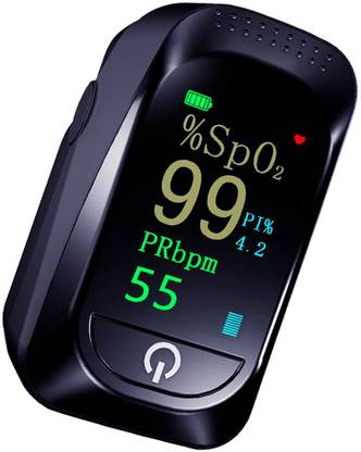 CRETO New Pulse Oximeter Fingertip Accurate Read Monitor SpO2 & Pulse level_Pulse Oximeter Pulse Oximeter