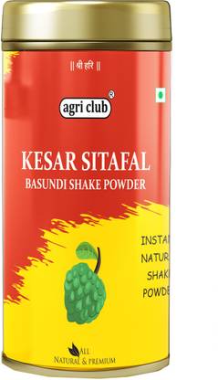 AGRI CLUB Kesar Sitafal Basundi Shake Powder 300gm/10.58oz 300 g