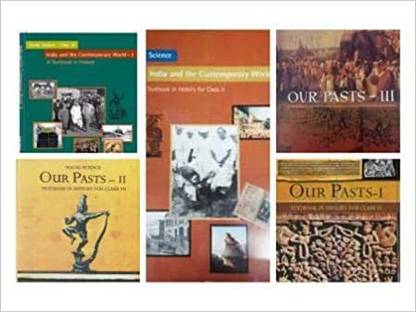 History Book Set Class-6 To Class-10 (Set Of 5 Book) For Upsc/IAS Civil Service Exam