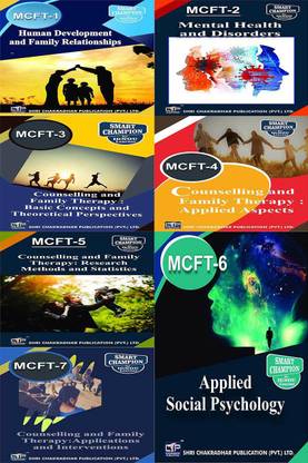 IGNOU MSCCFT Help Books Combo Of MCFT 1 MCFT 2 MCFT 3 MCFT 4 MCFT 5 MCFT 6 MCFT 7 IGNOU Study Notes For Exam Preparations With Latest Previous Years Solved Question Papers (Latest Syllabus) IGNOU MSC (Counselling And Family Therapy) MCFT-1 MCFT-2 MCFT-3 MCFT-4 MCFT-5 MCFT-6 MCFT-7