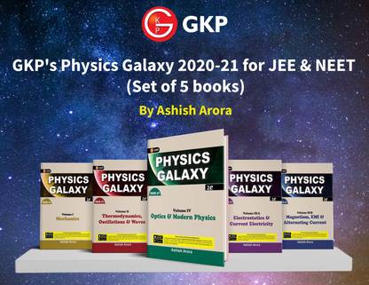 GKP's Physics Galaxy 2020-21 for JEE & NEET (Set of 5 books)