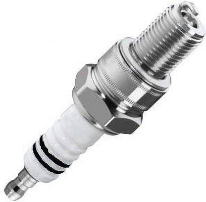 AUTOPLEX Spark Plug For Hero, Honda And CD Bike (Premium Quality) Spark Plug Black Cap Assembly Compatible For Specific Self Start (Pack Of 1) Copper Spark Plugs