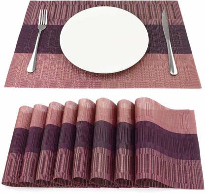 UniKart Rectangular Pack of 8 Table Placemat