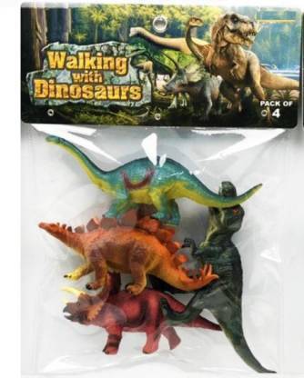 kittucollection Animal Play Sets (Walking with Dinosaurs Learning Games for Boys Girls Kids
