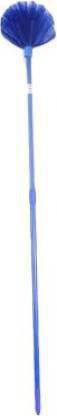 Fulgurant Multicolor Broom : Ceiling Jala Cobweb : ROUND Shape Cleaning Broom Brush Plastic Wet and Dry Broom