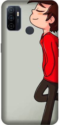 bigcraft Back Cover for A53 sad boy Printed