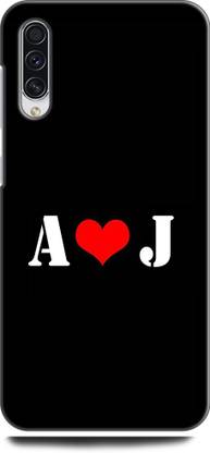 Afterglow Back Cover for SAMSUNG Galaxy A70 A J, A LOVES J, NAME, LETTER, ALPHABET, AJ LOVE, HART