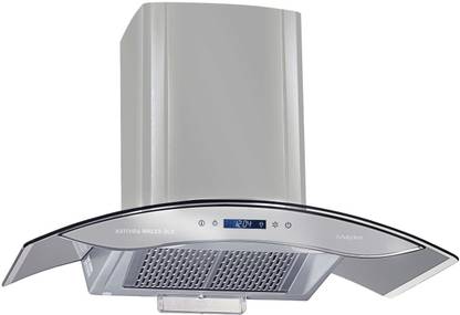 Kutchina Walex DLX Auto Clean Wall Mounted Silver 50 CMH Chimney