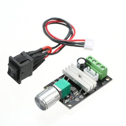 InkOcean DC Motor Speed Controller 6V 12V 24V 3A Motor Speed Controller Electronic Components Electronic Hobby Kit