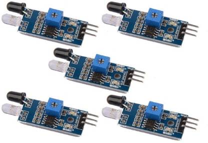 SunRobotics IR Infrared Obstacle Avoidance Sensor Module for Arduino - Set of 5 Electronic Components Electronic Hobby Kit