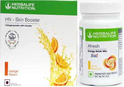 Herbalife Nutrition HN - Skin Booster Nutrition Drink & LEMON AFRESH Energy Drink