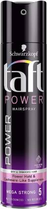 TAFT POWER HOLD & CASHMERE HAIR SPRAY PACK OF 1 Hair Spray