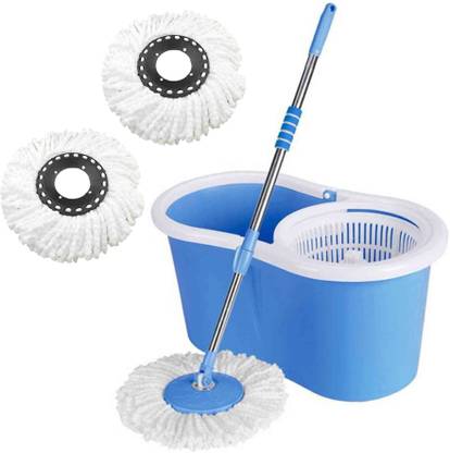 CREZON Famous clean spin mopp..2 Mop Set