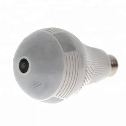 OJXTZF WIFI Wireless Panorama Camera 360 degree Panoramic Light Bulb Hidden Camera Security Camera