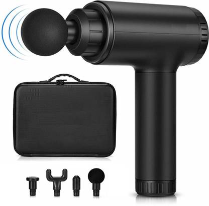 Orbit Fly HF-280 Cordless Handheld Percussion Massager Deep Tissue Massager, 6 Speed High-Intensity Vibration with 4 Massage Heads HF-280 Cordless Handheld Percussion Massager Massager