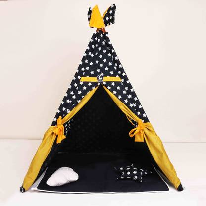 CuddlyCoo TeePee Tent Full Set - Navy Blue