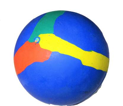 S N ENTERPRISES SNE1110 (14 INCH, 1KG) BIG HARD RUBBER BALL FOR PETS Rubber Chew Toy, Fetch Toy, Rubber Toy, Ball For Dog & Cat