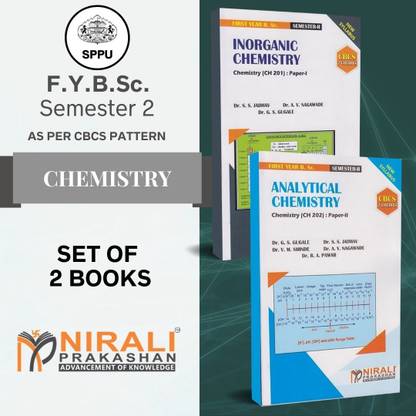 BSc Chemistry - FY Semester 2 - As Per SPPU's CBCS Pattern [INORGANIC CHEMISTRY (Paper 1) , ANALYTICAL CHEMISTRY (Paper 2)]