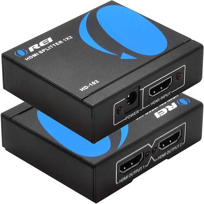 OREI HD-102 1 X 2 4K HDMI Splitter, 1 in 2 Out Media Streaming Device