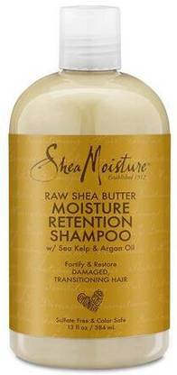 SheaMoisture Moisture Retention Shampoo For Dry, Damaged Or Transitioning Hair, Raw Shea Butter To Hydrate Hair