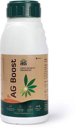 Agrogain Organic Plant Growth Enhancer - Red Seaweed Extract - Plant Biostimulator Fertilizer