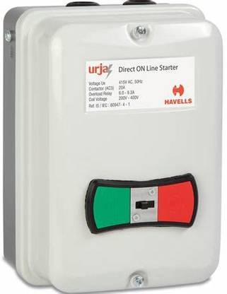 हैवेल्स dol starter three phase for water pump motor 3 hp सेंट्रीफ्युगल वॉटर पम्प