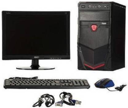 Assembled Windows 10|Core i3|8.0 Core i3 (8 GB DDR3/750 GB/Windows 10 Pro/18.5 Inch Screen/Professional 15.6-inch All in One CI3 Desktop Computer(Core I3 3rd Gen/8GB/750GB HDD/Windows 10 (Trial Version))) with MS Office