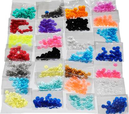 gofii Polyester Buttons (Pack of 1000) 28 packet Polyester Buttons