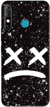 NDCOM Back Cover for Infinix Hot 8 Lil Peep Sad Face Printed