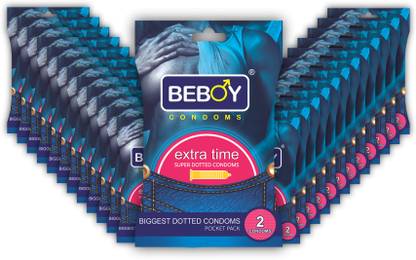 BEBOY Extra time Super Biggest Dotted Pocket pack Condom