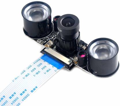 TRUSTECH Raspberry Pi Night Vision Camera Adjustable-Focus Module 5MP OV5647 Webcam Video 1080p for Raspberry-pi 2 Raspberry-pi 3 Model B Model B+ Electronic Components Electronic Hobby Kit