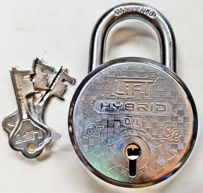 Lift 65 MM ROUND LOCK EXTRA STRENGTH FOR LOCKING WITH 3 KEY Lock
