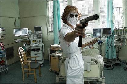 Joker Nurse Poster Paper Print