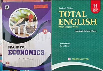 Frank ISC Economics 2022 Class 11 With ISC Total English For Class 11 (Latest Syllabus) Examination 2021-22