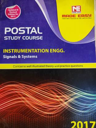 Postal Study Course Instrumentation Engg. Signals & Systems