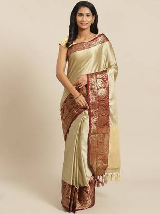 Self Design Bollywood Cotton Silk Saree