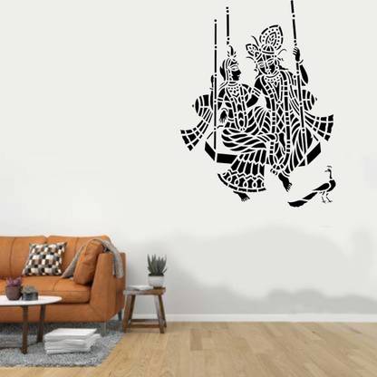 Creation Universe 40676 Lord Radha krishna Stencil
