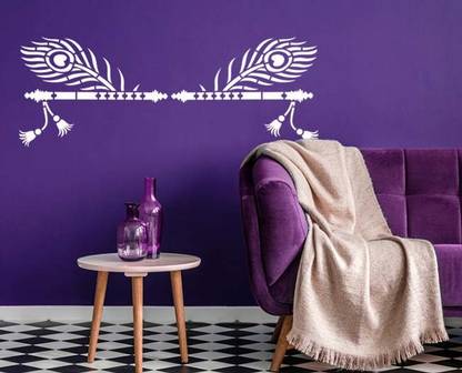 Wall decoration 40564 Flute pattern Stencil