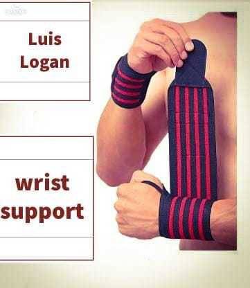 LUIS LOGAN Wrist Support for Gym Workout Wrist Band Thumb Support R&B Wrist Support
