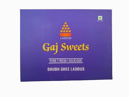 Gaj sweets Shudh ghee Besan laddu Box